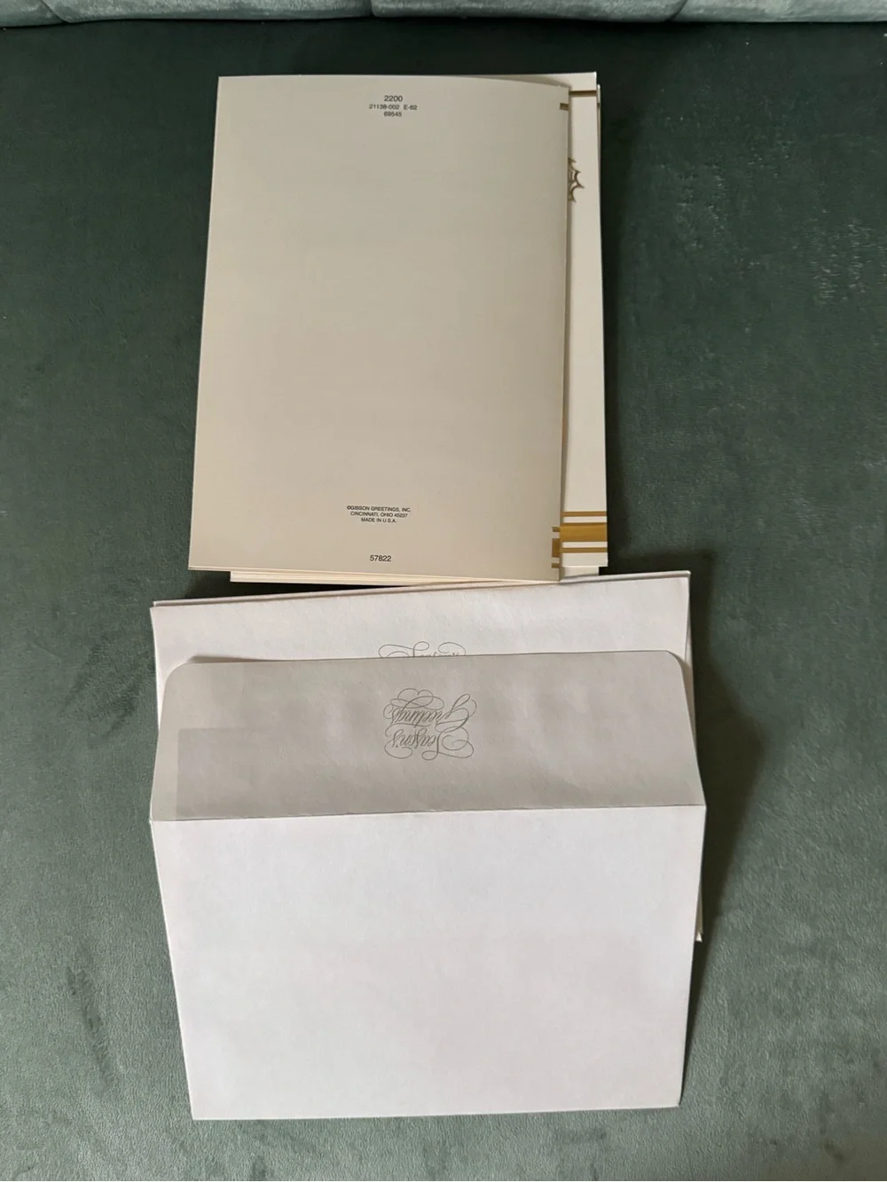 NWOT assorted vintage Christmas cards & photo holders